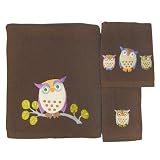 Allure Home Creations Awesome Owls 100 Percent Cotton 3 Piece Towel Set 51fTEMb86VL. SL160 Allure Home Creations Awesome Owls 100 Percent Cotton 3 Piece Towel Set