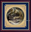 Chinese Wall Decor / Chinese Framed Art: Chinese Embroidery  Phoenix Embroidery