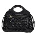 Gryson for Target® Patent Woven Bag with Cutout Handles - Black