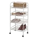Closetmaid 4-Shelf Rolling Utility Cart
