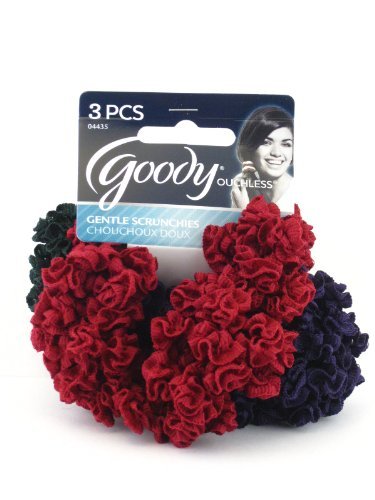 Goody Ouchless Medium Loop Ribbon Scrunchies - 3 Pcs.