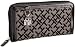 Tommy Hilfiger Deming Large Zip-Around Wallet,Black/Alpaca,one size-visli Cheap Deals