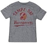 NFL Men's Tampa Bay Buccaneers Retro Big Sweep Tee (Jade, Large )