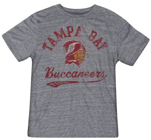 NFL Men's Tampa Bay Buccaneers Retro Big Sweep Tee (Jade, Medium)