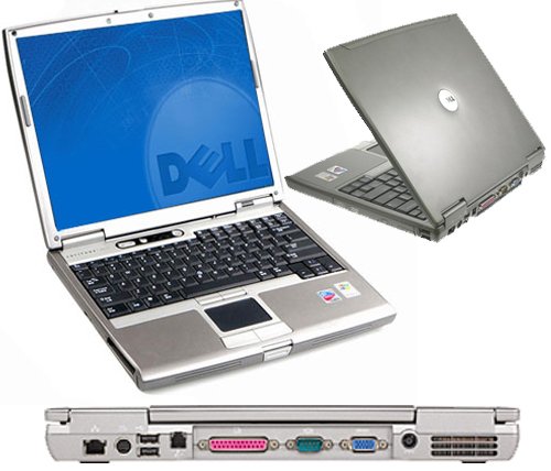LAPTOP DELL,LATITUDE D610, PENTIUM M, 1.86 GHZ, 512MB, 40GB+, 14.1, GB NIC, CD-RW/DVD, WINXP HOME COA