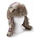 Ladies/Womens Thermal Knitted Winter Trapper/Ski Hat