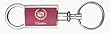 Cadillac Chrome/Pink Keychain Made In USA!