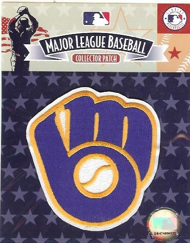 Milwaukee Brewers M in Glove MLB Baseball Jersey Patch