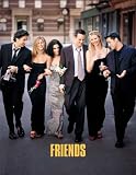 Friends Poster TV L 11x17 Jennifer Aniston Courteney Cox Lisa Kudrow Matt LeBlanc