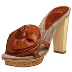 Goffredo Fantini Wooden Heel Sandal