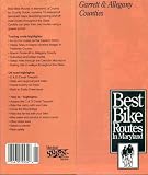 Garrett & Alleghany Counties Best Bike Routes in Maryland maps