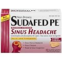 Sudafed- Sinus Headache - 48 Caplets