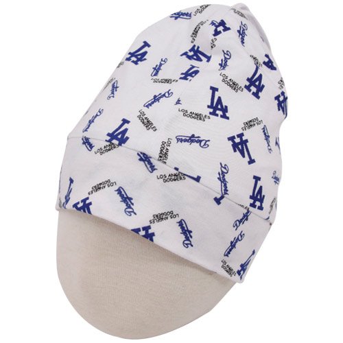 '47 Brand L.A. Dodgers Newborn White Team Baby Beanie