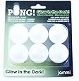 Jammi Glow Ping Pong Balls, 3-Pack (18 Ping Pong Balls) Model: