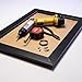 Craig Frames 1WB3BK 13 by 19-Inch Picture Frame 4-Piece Set, Smooth Finish, 1-Inch Wide, Black