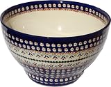 Polish Pottery Bowl 8.5"