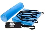 Move! Exercise Kit - Foam Roller, Balance Pad & Resistance Band Kit with Carry Bag & Educational Online Video