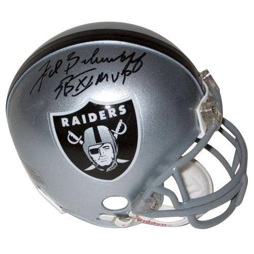 Fred Biletnikoff Autographed Oakland Raiders Mini Helmet w/ 