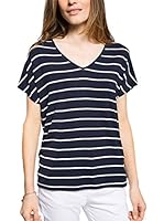 Esprit Collection Camiseta Manga Corta (Azul)