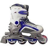 Roller Derby Coyote Adjustable Girl's Inline Skates, Medium (13-2)
