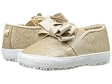 [マイケルコース] MICHAEL Michael Kors Kids ガールズ Baby Bowi (Infant/Toddler) フラットシューズ Gold Shimmer Saffiano 2