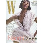 W Magazine June 2007 - Naomi Campbell The Naomi Diaries book cover