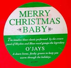 The carpenters The O'Jays - The Christmas Song ~ Merry Christmas Baby (Original 1991 12 Inch Single on GREEN