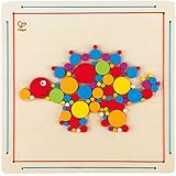 Hape - DIY Crafts - Stegosaurus Wooden Mosaic Wall Art Kit