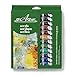 Grace Art Acrylic Paint Set - 24 Vivid Colors, 10 ML Tubes - Ideal For Beginners, Students Or Artists - Excellent Coverage On Paper, Canvas, Wood, Fabric And More .....