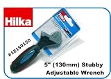 Review Hilka 18150150 / Hilka # 18150150, 5in (130mm) Stubby Adjustable Wrench - Pro Craft