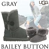 「UGG australia アグ Bailey Button 【グレーUS6】23cm」の画像