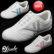 Lindo Womens Shoes / Trainers 'Cross Trainers' (Sizes 4, 5, 6, 7) Blue & White or Pink & White or Silver & White