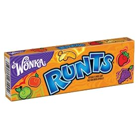 Wonka Chewy Runts, 1.85-Ounce Packets,24 Count
