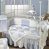 Baby Doll Bedding King Crib Bedding Set, Blue