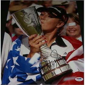 Natalie Gulbis (LPGA) Signed Autographed 11x14 Photo (PSA/DNA COA)