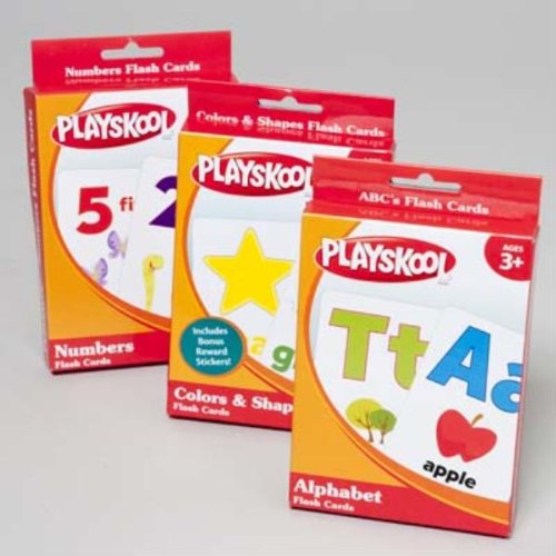 New-Playskool Flash Cards 36 Count Case Pack 24 - 716085
