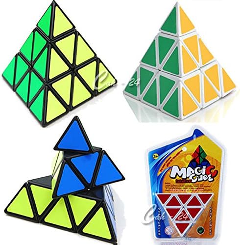 Pyraminx Triangle Speed Magic Cube 3x3x3 Game Toys Pyramid Twist Puzzle Gift 3×3