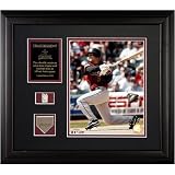 Mounted Memories Houston Astros Craig Biggio Framed 8x10 Photo With Game-Used Baseball Piece & Medallion