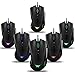 LinGear Gaming Mouse CW-10 Wired Ergonomic Gaming Mouse Optical Mouse USB Mice with Customizable DPI for Windows 98/ 2000/ ME/ NT / XP/ Win 7/ Win 8/ Win 10/ Mac OS and other OS, plug & play (Black)