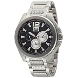 Marc Ecko Mens E12587G2 The Hudson 3-Hand Gold