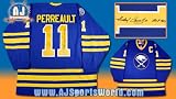 GILBERT PERREAULT Buffalo Sabres SIGNED Hockey JERSEY