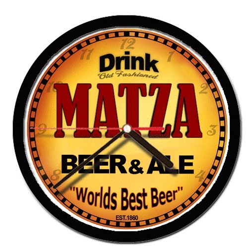 MATZA beer and ale cerveza wall clock