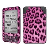Amazon Kindle Keyboard 3G Vinyl Protection Decal Skin Pink Cheetah