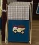 Baby and Kids Clothes Laundry Hamper for Construction Zone Bedding
