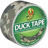 Duck Brand 1388825 Printed Duct Tape, Digital Camouflage, 1.88 Inches x 10 Yards, Single Roll