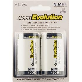 AccuEvolution Low Self Discharge NiMH D Cells