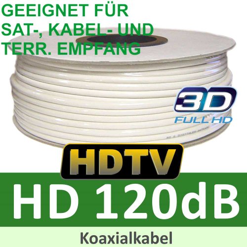 100m Sat Koaxialkabel Satkabel