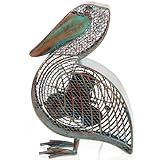 Deco Breeze DBF0366 Cast-Metal 16-1/2 inch Pelican-Shaped Decorative Fan