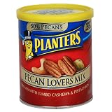 Planters Pecan Lovers Mix, 5.5-Ounce Canisters (Pack of 6)