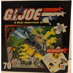 G. I. Joe A Real American Hero 70 Piece PuzzleIncludes Repositionable StickersSee Picture